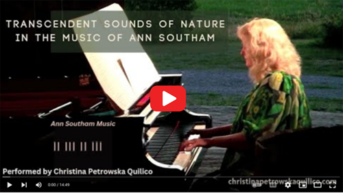 Enregistrement de Transcendent Sounds of Nature in the Music of Ann Southam